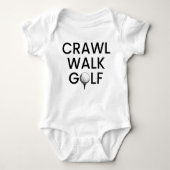 Crawl Walk Golf Dad Romper (Voorkant)