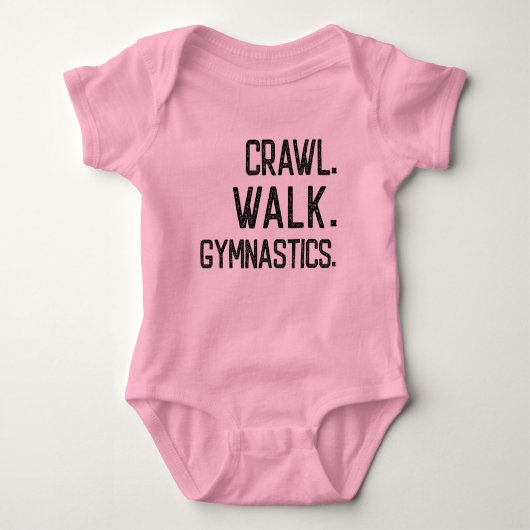 Crawl Walk Gymnastiek Romper (Voorkant)