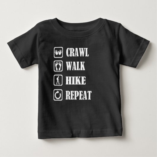 CRAWL WALK HIKE REPEAT (Voorkant)