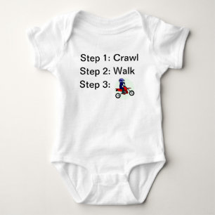 Crawl Walk Motocross Romper