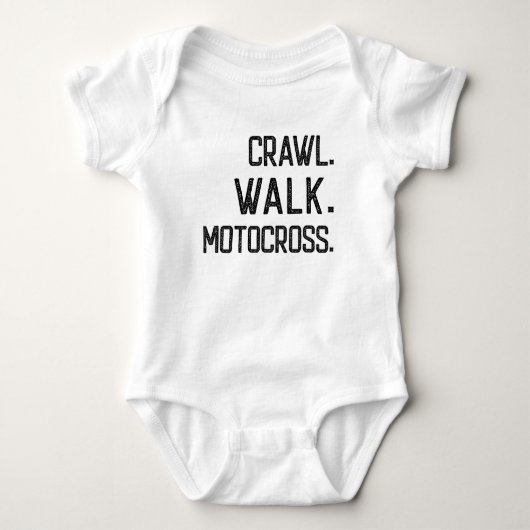 Crawl Walk Motocross Romper (Voorkant)