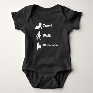 Crawl Walk Motocross Romper