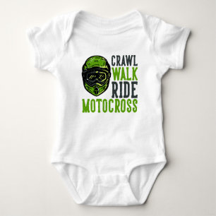 Crawl Walk Ride Motorcross Romper