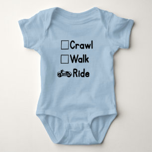 Crawl, Walk, Ride (motorfietsen) Romper