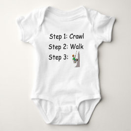 Crawl Walk Rock Climate Baby Bodysuit