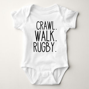 Crawl Walk Rugby Romper
