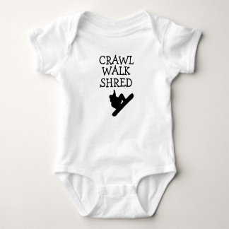 Crawl Walk SHRED-Baby Bodysuit