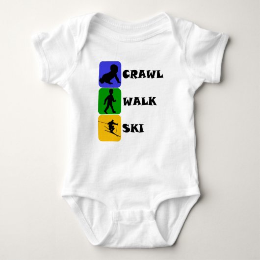 Crawl Walk Ski Romper (Voorkant)