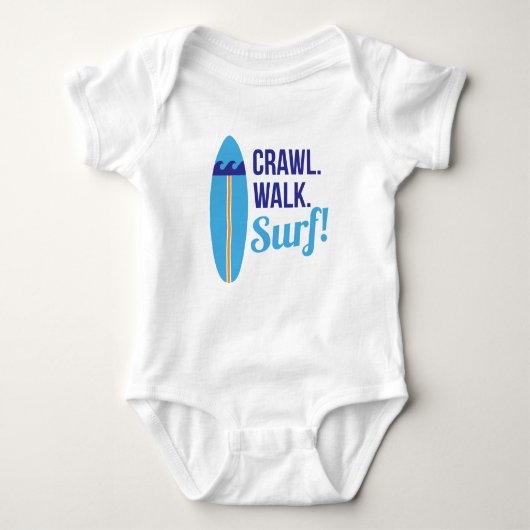 Crawl walk surf romper (Voorkant)