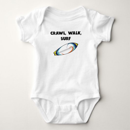 Crawl Walk Surf Romper (Voorkant)