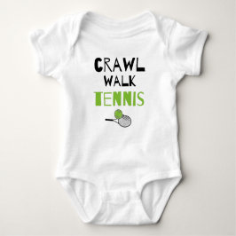 Crawl Walk Tennis Cute Little Tennis Buddy Romper
