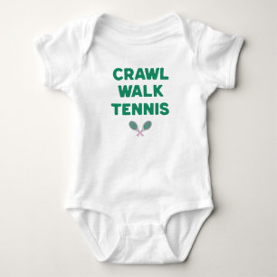 Crawl Walk Tennis Grappig Romper