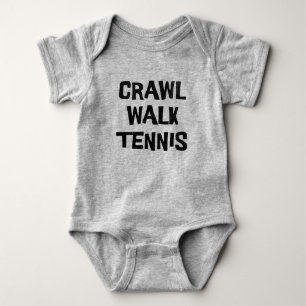 Crawl Walk Tennis Grappig Romper