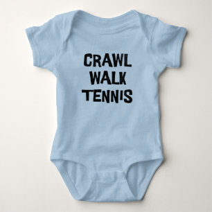 Crawl Walk Tennis Grappig Romper