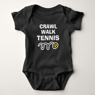 CRAWL WALK TENNIS-sportkleding voor nieuwe baby's Romper