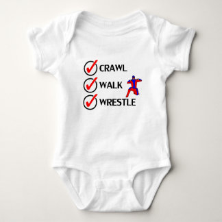 Crawl Walk Wrestle Romper