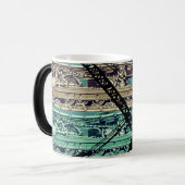 Crawler Crane Operating Engineer Tracks and Crane Magische Mok (Voorkant links)