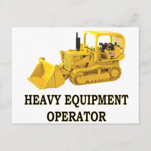 CRAWLER LOADER BRIEFKAART