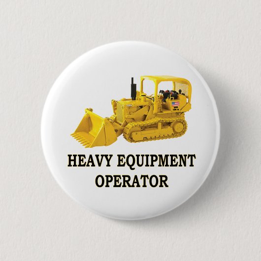 CRAWLER LOADER RONDE BUTTON 5,7 CM (Voorkant)