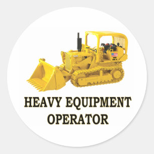 CRAWLER LOADER RONDE STICKER