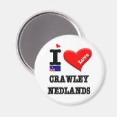 CRAWLEY-NEDLANDS - I Love Magneet (Voorkant / Achterkant)