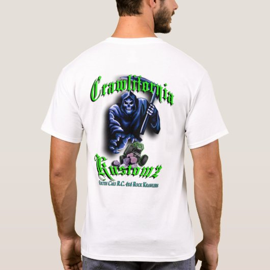 Crawlifornia Kdouanz Green T-shirt (Achterkant)