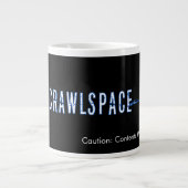 Crawlspace Coffee-Mok Grote Koffiekop (Voorkant)