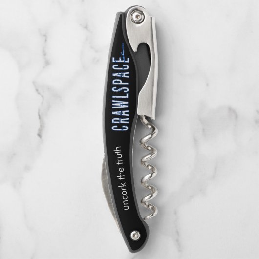 Crawlspace Cork Screw Kurkentrekker (Achterkant)