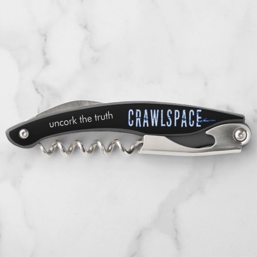 Crawlspace Cork Screw Kurkentrekker (Achterkant)