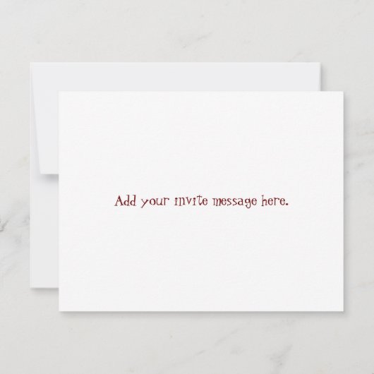 Crawly Realistic Illustration Kaart (Achterkant)