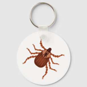 Crawly Realistic Illustration Sleutelhanger