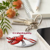 Crawpapa Red Crayfish Sleutelhanger (Zijkant)