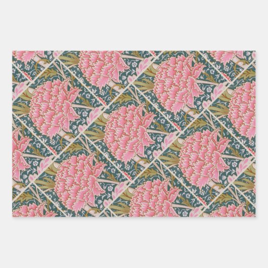 Cray - Art nouveau floral print by William Morris Inpakpapier Vel (Voorkant 3)