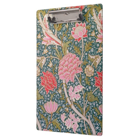 Cray - Art nouveau floral print by William Morris Klembord (Links)