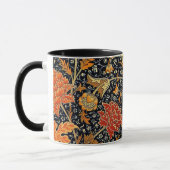 Cray, beroemd patroon van William Morris, Mok (Links)