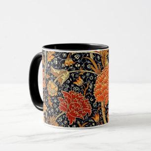 Cray, beroemd patroon van William Morris, Mok