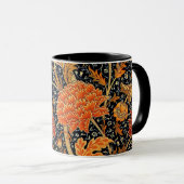 Cray, beroemd patroon van William Morris, Mok (Voorkant rechts)