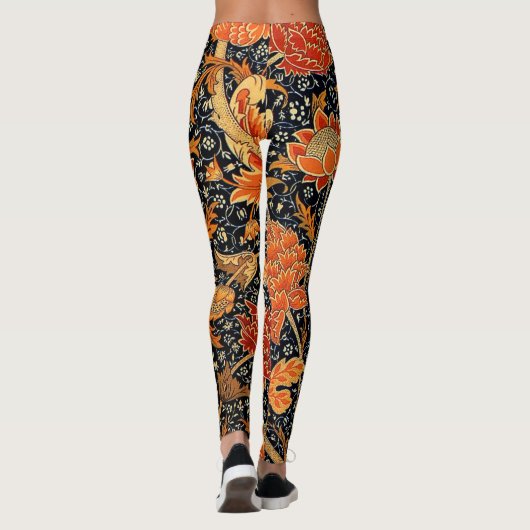 Cray, beroemd William Morris patroon Leggings (Achterkant)