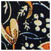 Cray, beroemd William Morris patroon Stof (Close Up)