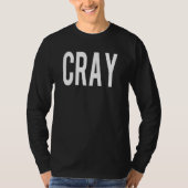 Cray Black LS T-shirt (Voorkant)