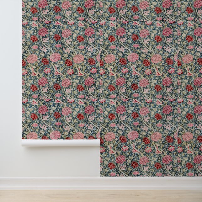Cray Botanical Pattern Morris William  Floral Behang (Applicatie)