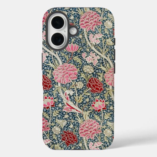 Cray Botanisch Patroon Morris William  Bloem Case-Mate iPhone Case (Achterkant)