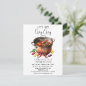 Cray Crawfish Boil Seafood Kaart (Staand voorkant)