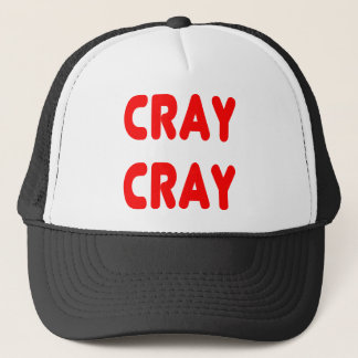 Cray Cray Funny Internet Memes Red Trucker Pet