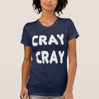 Cray Cray White Internet Memories T-shirt