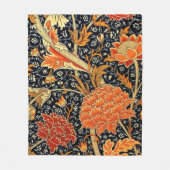 Cray door William Morris Fleece Deken (Voorkant)
