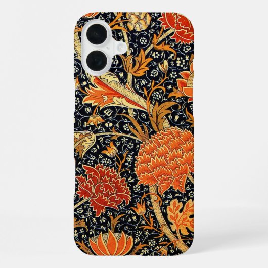 Cray, een  ontwerp van William Morris iPhone Hoesje (Achterkant)