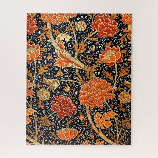 Cray, een  patroon van William Morris Legpuzzel (Verticaal)