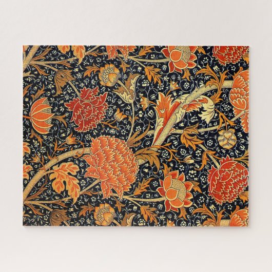 Cray, een  patroon van William Morris Legpuzzel (Horizontaal)