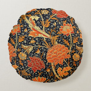 Cray, een patroon van William Morris Rond Kussen